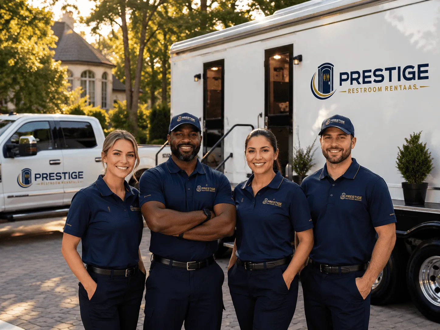 Trusted Luxury Portable Restrooms company in Jenison, MI